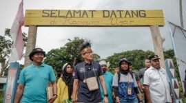 Kunjungan Sandiaga Uno ke Desa Wisata Ugar, satu dari lima puluh Desa di Indonesia yang masuk ke dalam anugrah