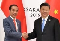 Foto. Hubungan Erat Indonesia dan China ditandai dengan Kesepakatan bersama antara Presiden Jokowi dan Presiden Xi Jinping