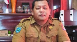 Plt. Kepala Dinas Perkebunan Fakfak Widhi Asmoro Jati, ST., MT saat ditemui wartawan papuabarat.tagarutama.com