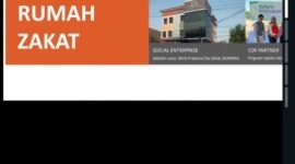 Yusuf Siranda M. Nur, Representative Manager Rumah Zakat Jayapura menyampaikan visi, misi dan program Rumah Zakit secara daring dihadapan calon Relawan Rumah Zakat yang tersebar di beberapa kota seperti Jayapura, Fakfak, Sorong dan Merauke.