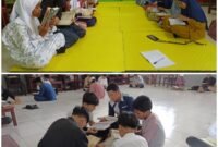 Aktivitas siswa SIT As Salaam dalam Program semarak Ramadhan 1446 Hijriyah, Sekali duduk 4 juz Al-Quran diselesaikan.
