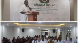 Saat Musda V KAMMI Papua Barat turut hadir Gubernur Papua Barat Daya Elisa Kambu, S.Sos, Kepala Dinas Pemuda dan Olahraga Yusdi Lamatenggo, S.Pi., M.Si., Kepala Badan Kesbangpol Dr. Sellvyana Sangkek, SE., M.Si., serta anggota DPR Papua Barat Daya periode 2019–2024 H. Syaiful Maliki Arief, S.Hut., M.Si.