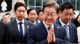 Lee Jae myung, tokoh senior dari Partai Demokrat (DP), keluar sebagai pemenang dalam pemilihan presiden ke-14 yang digelar pada Selasa, 3 Juni 2025.