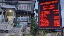 Harga Pala secara real time per 1 Juli 2025.