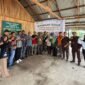 Foto. kunjungan belajar pelaku usaha produksi minyak kayu putih dari Kelompok Karya Mandiri, Kampung Bumi Moroh Indah difasilitasi Dinas Perkebunan Fakfak ke Balai Besar Perbenihan dan Proteksi Tanaman (BBPPT) Ambon.