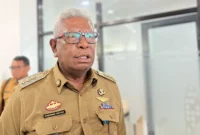 Bupati Mimika, Johannes Rettob, mengatakan evaluasi dilakukan sejak dirinya bersama Wakil Bupati Emanuel Kemong dilantik. Penilaian tersebut mencakup seluruh aset daerah, termasuk PT MAS (Foto : Ist)