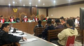 Sidang kasus dugaan korupsi pengurusan izin tenaga kerja asing (TKA) di Kemnaker. (Foto : Mulia/detikcom)

