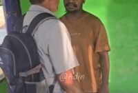 Diketahui, pria yang datang ke rumah Ambrosius bernama Algius. Menurut Ambrosius, Algius bukan sosok baru di wilayah adat Moi Sigin. (foto:  Ist)