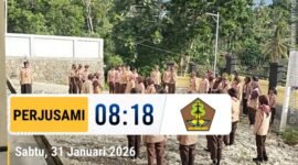 Saka Wanabakti Cabang Fakfak menggelar Perkemahan Jumat, Sabtu, dan Minggu (Perjumsami) selama tiga hari (30 Januari - 1 Februari) di halaman Kantor KPHP Unit VI Fakfak.