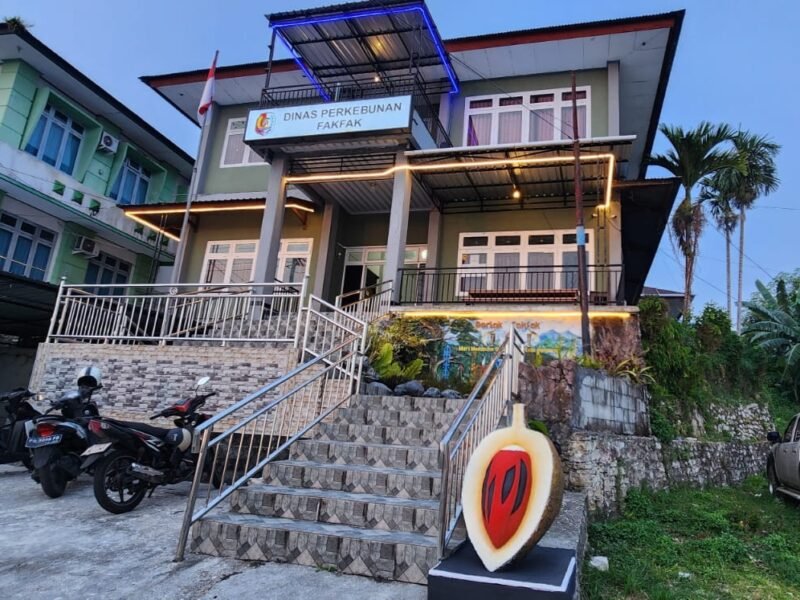 Dinas Perkebunan Fakfak mencatat PAD di awal tahun 2026 mencapai Rp 48.061.500.