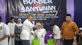Santunan anak yatim, buka puasa bersama, serta penyaluran hampers dari Wakil Gubernur Jakarta, Rano Karno.
